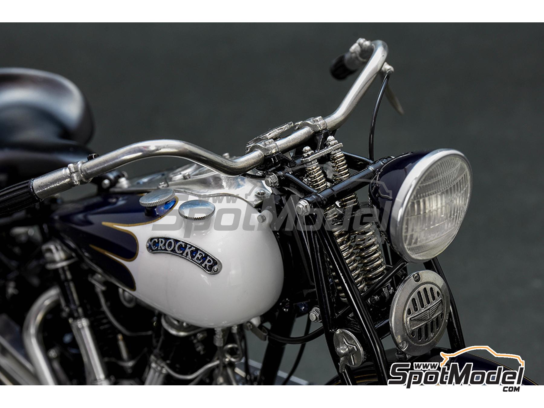 Model Factory Hiro K836: Motorbike scale model kit 1/9 scale Model Factory Hiro K836: Motorbike scale model kit 1/9 scale